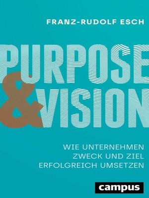 cover image of Purpose und Vision